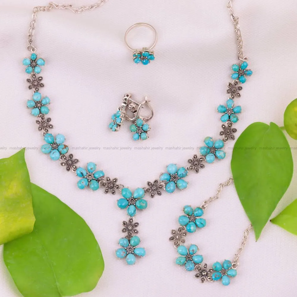 سرویس فیروزه زنانه کد 202