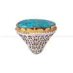 انگشتر فیروزه شجری مردانه کد 240