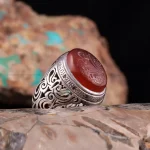 انگشتر عقیق یمن مردانه