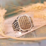 انگشتر صفحه برلیان مردانه