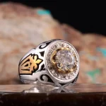 انگشتر موزانایت مردانه