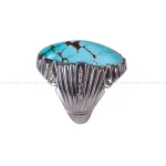 انگشتر فيروزه شجری مردانه کد 340