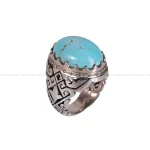 انگشتر فيروزه شجری مردانه