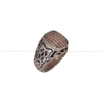 انگشتر صفحه برلیان مردانه کد 762