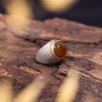 انگشتر عقیق یمن مردانه کد 142