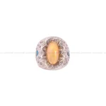 انگشتر اوپال مردانه کد 1167