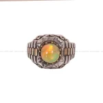 انگشتر اوپال مردانه کد 794