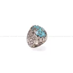 انگشتر فيروزه شجری مردانه کد 935