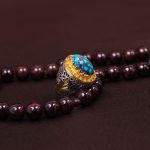 انگشتر فیروزه شجری مردانه کد 671