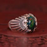 انگشتر اوپال مردانه کد 1171