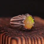 انگشتر اوپال مردانه کد 1182