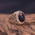 انگشتر اوپال مردانه کد 1206