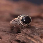 انگشتر اوپال مردانه کد 1216