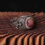 انگشتر اوپال مردانه کد 1252