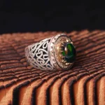 انگشتر اوپال مردانه کد 1260