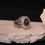 انگشتر اوپال مردانه کد 1272