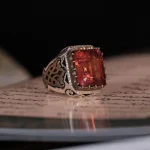 انگشتر الکساندریت مردانه کد 765