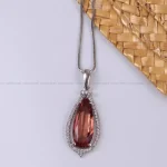 گردنبند الکساندریت زنانه کد 410