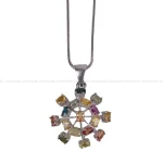 گردنبند میکس زنانه کد 413