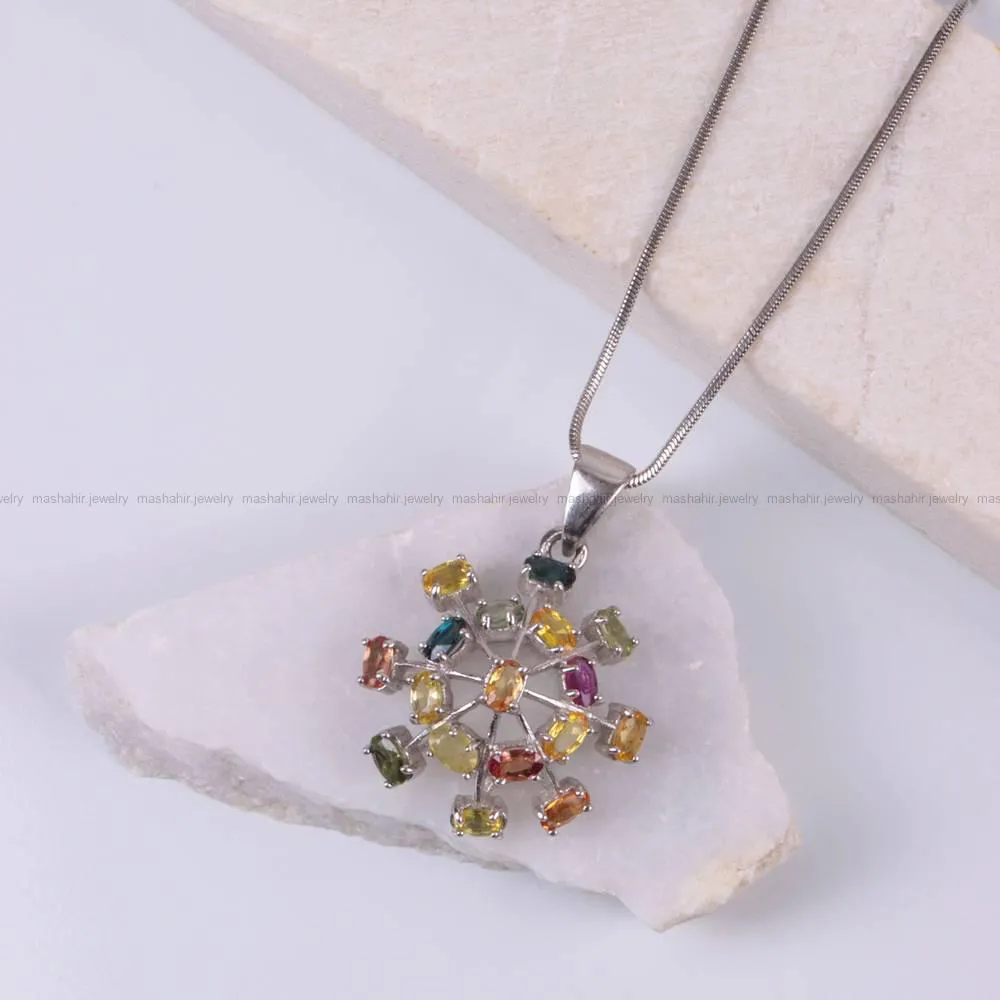 گردنبند میکس زنانه کد 413