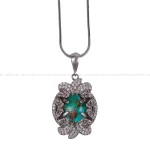 گردنبند فیروزه شجری زنانه کد 431