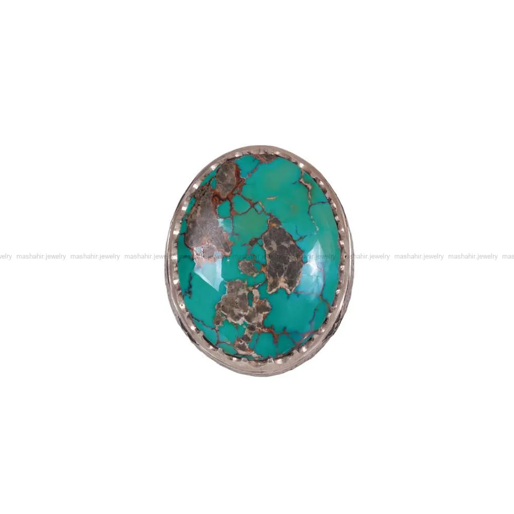 انگشتر فیروزه شجری مردانه کد 566