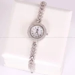 ساعت نقره زنانه کد 4351