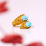 انگشتر فیروزه شجری زنانه کد 4380