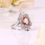 انگشتر الکساندریت زنانه کد 4390