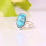 انگشتر فیروزه شجری زنانه کد 4396