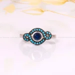 انگشتر فیروزه شجری زنانه کد 4423