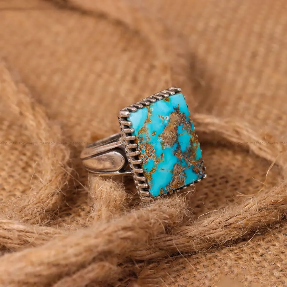 انگشتر فیروزه شجری مردانه