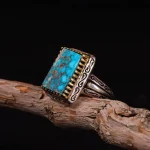 انگشتر فیروزه شجری مردانه