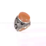 انگشتر عقیق مردانه کد 818