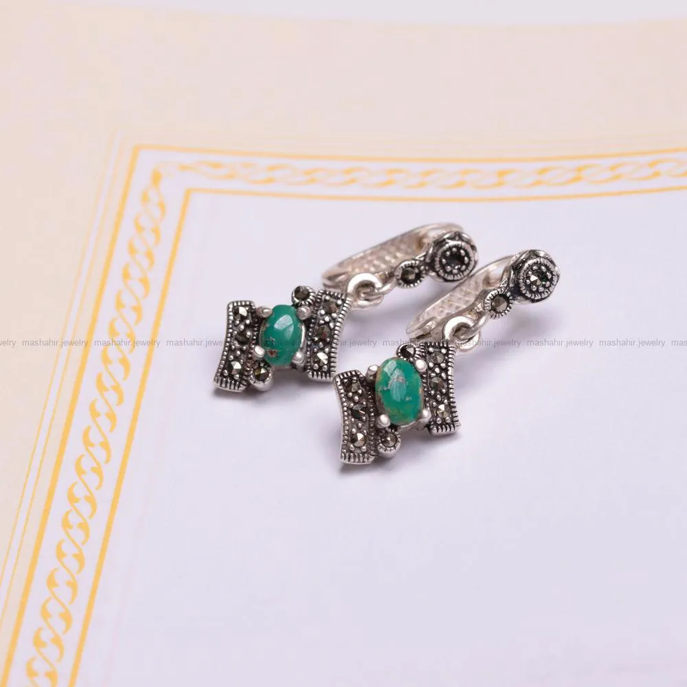 گوشواره فیروزه زنانه کد 872