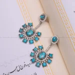 گوشواره فیروزه زنانه کد 877