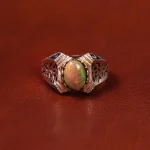 انگشتر اوپال مردانه کد 1312