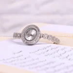 ساعت نقره زنانه برند H&D کد 1550