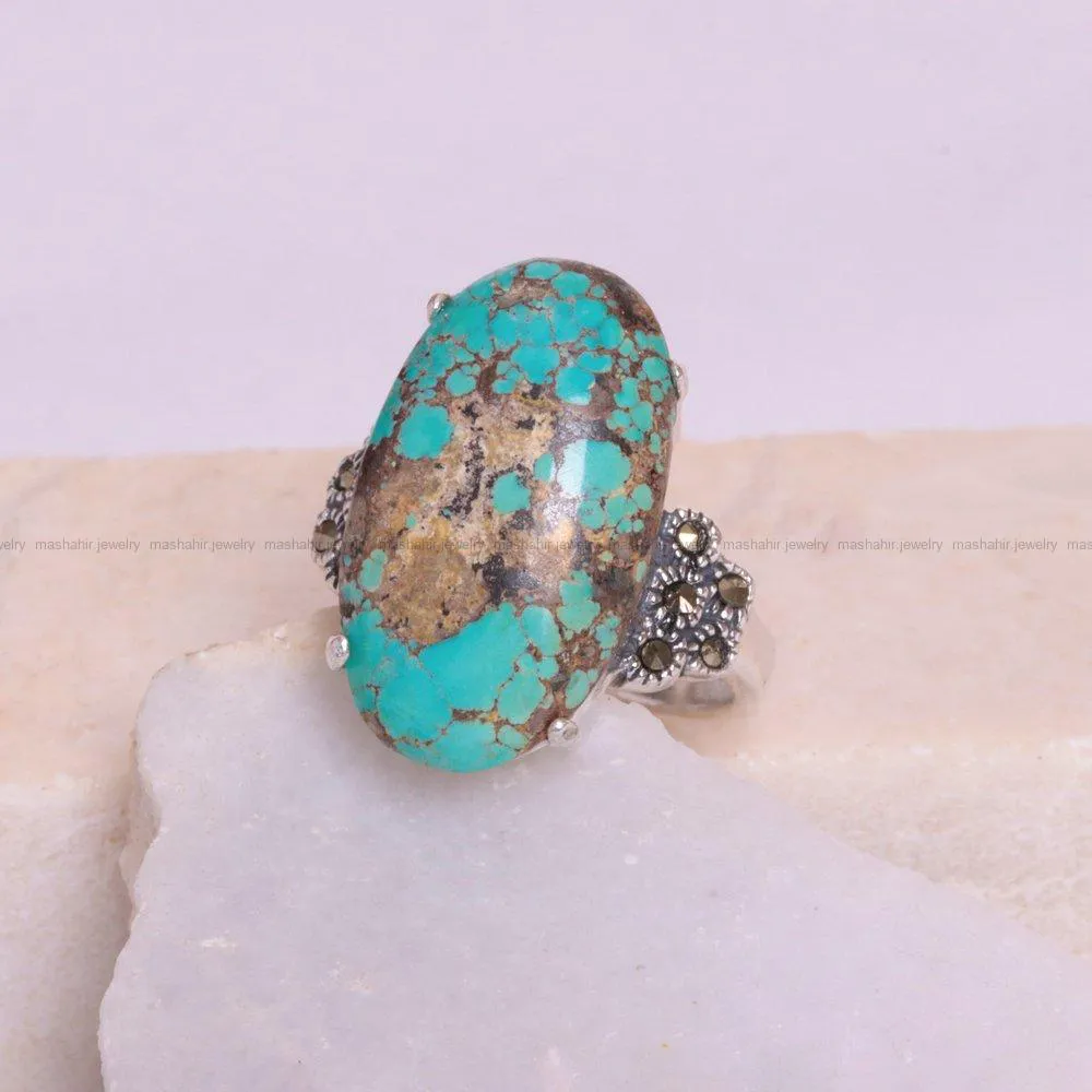 انگشتر فیروزه شجری زنانه کد 1578
