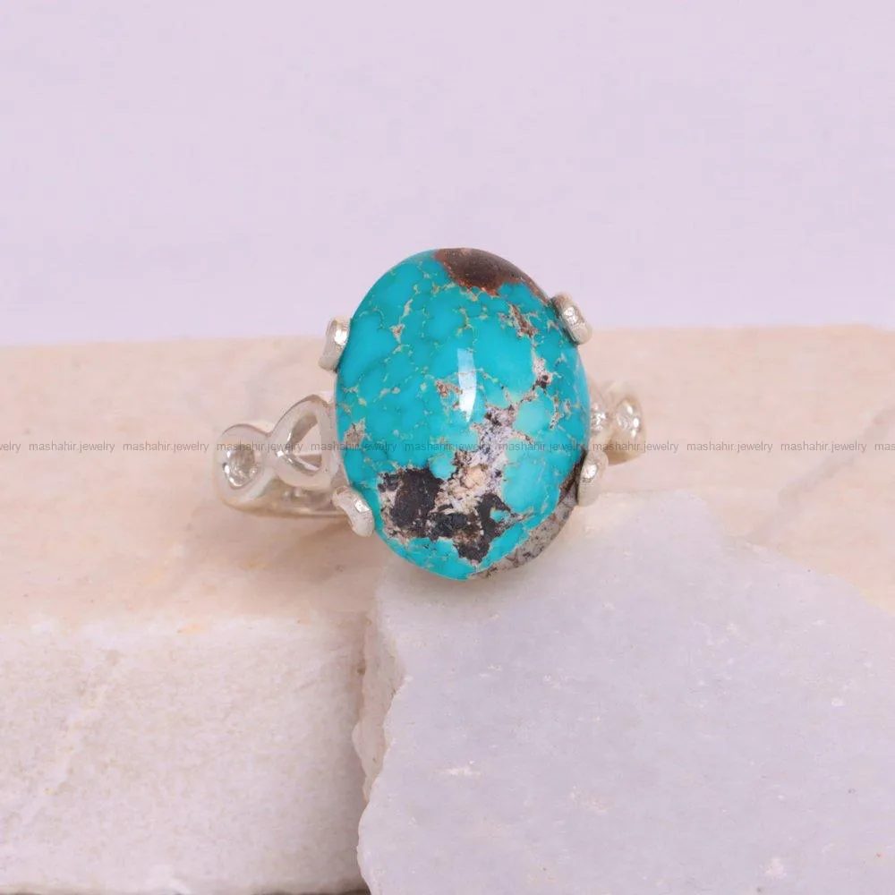 انگشتر فیروزه شجری زنانه کد 1579