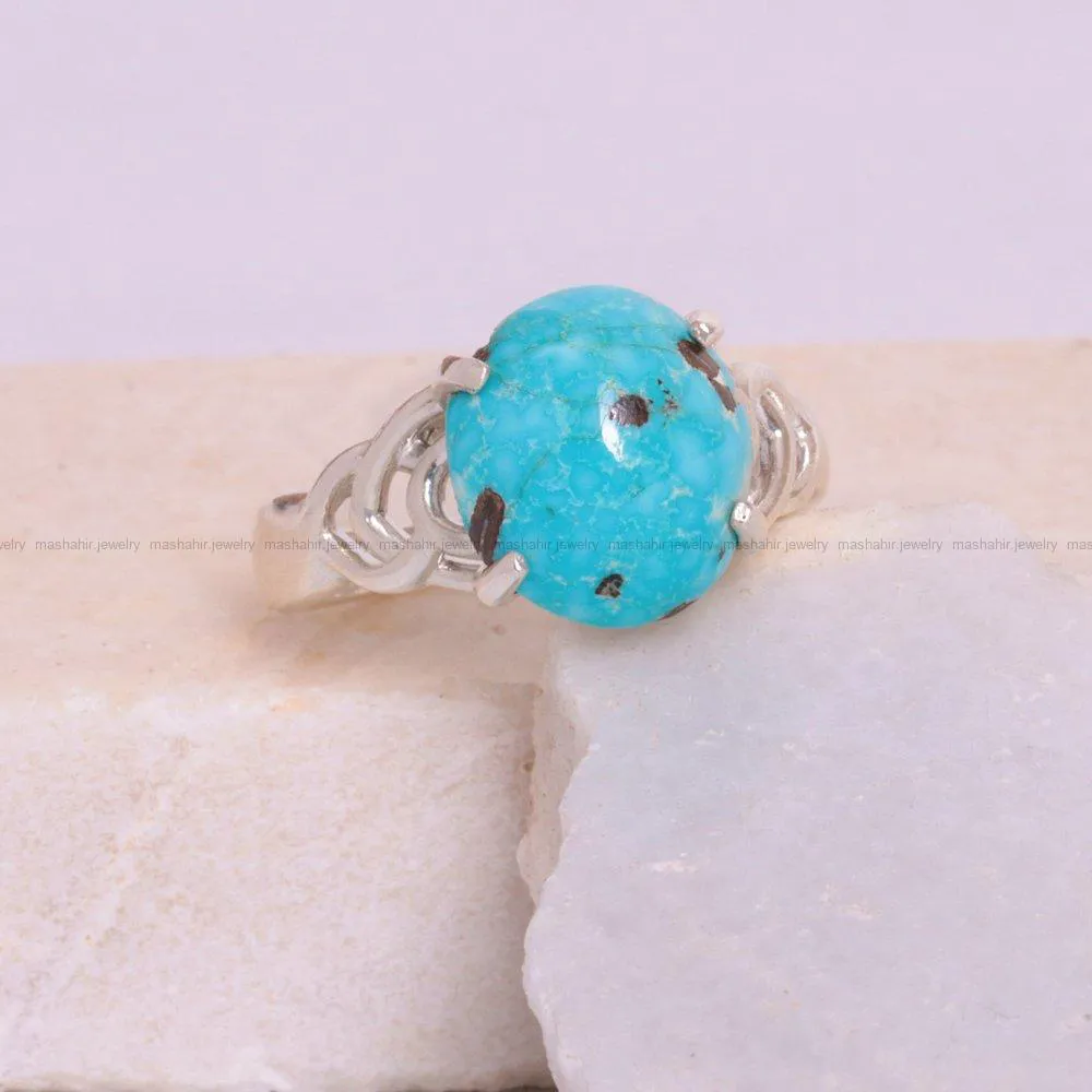 انگشتر فیروزه شجری زنانه کد 1581