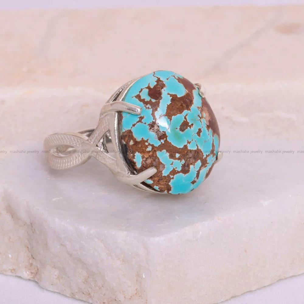 انگشتر فیروزه شجری زنانه کد 1581