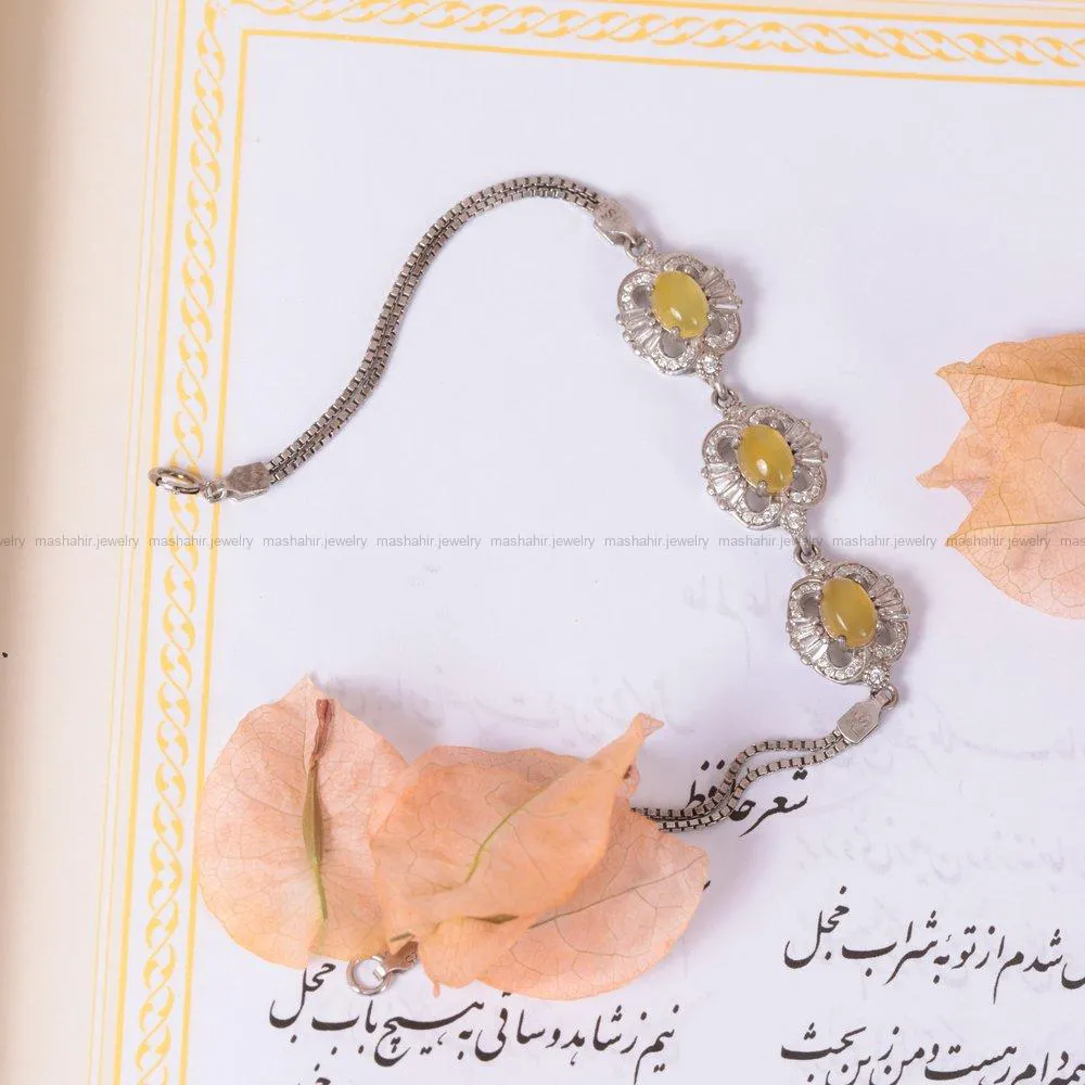 دستبند شرف الشمس زنانه کد 1755