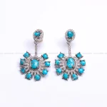 گوشواره فیروزه زنانه کد 877