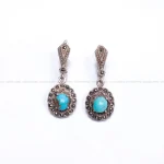 گوشواره فیروزه زنانه کد 880