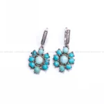 گوشواره فیروزه زنانه کد 881