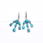 گوشواره فیروزه زنانه کد 886