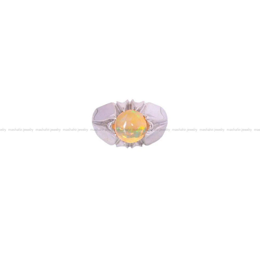 انگشتر اوپال مردانه کد 1346