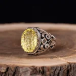 انگشتر کوارتز مردانه کد 1770