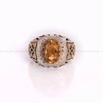 انگشتر الکساندریت مردانه کد 829